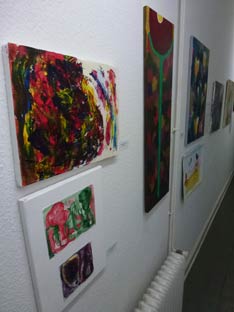 Ausstellungsrundgang in den Ateliers der wfk